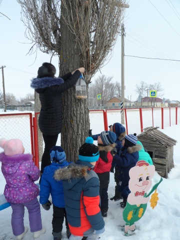 Наш подарок птицам
