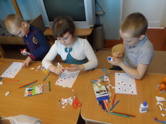 В процессе работы