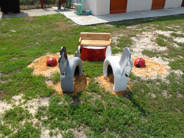 Двойка лошадей.